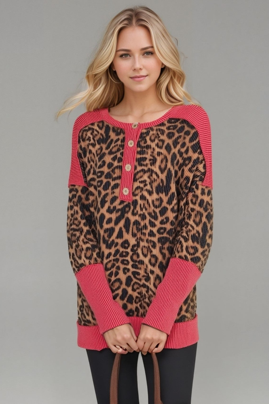 Red Hot Cheetah Top