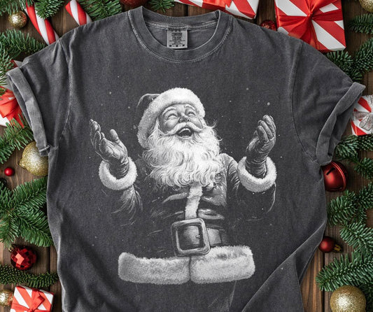 Jolly Santa Graphic Tee