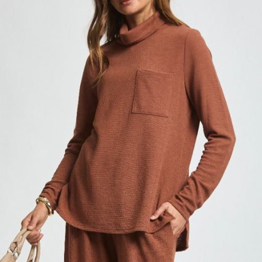 Chesnut Textured Top