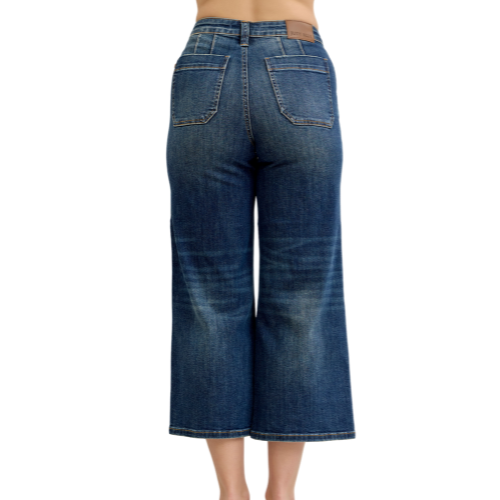 Judy Blue High Waist Crop Utility Denim