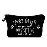 Carry All Pouch- Cat Was Sitting On Me