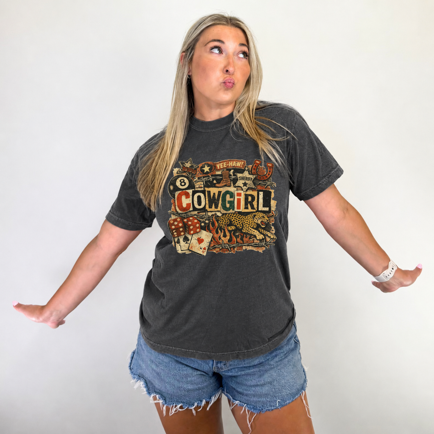 Vintage Cowgirl Tee