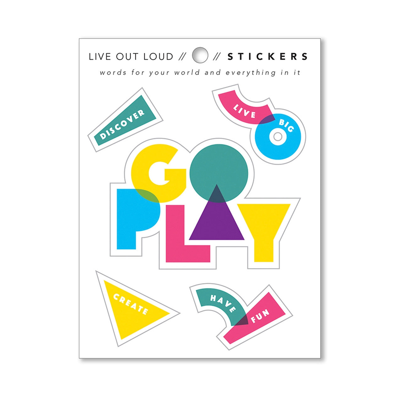 Go Play Vinyl Sticker Set – Allison’s Addicts Boutique