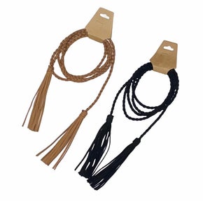 Braided Tassel Belt-Xtra Long