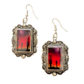 Desert Scene Earrings