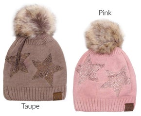Star Pom Beanie
