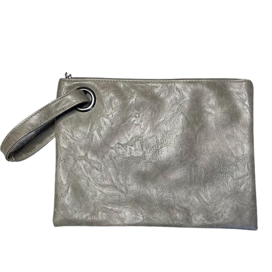 Susan Vegan Leather Handbag-Clutch - Solids