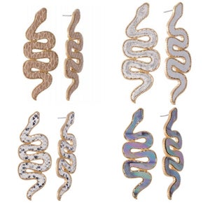 Snake Statement Earrings