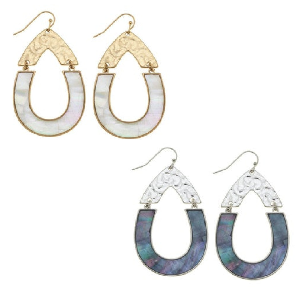 Hinged Teardrop Earring