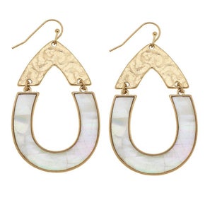 Hinged Teardrop Earring