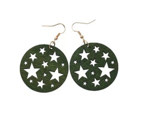 Circle of Stars Earring