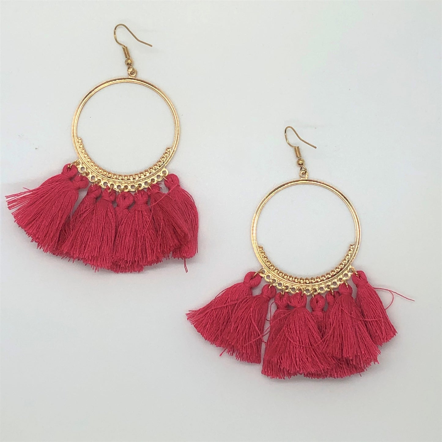 Eight is Enough Fringe Earrings
