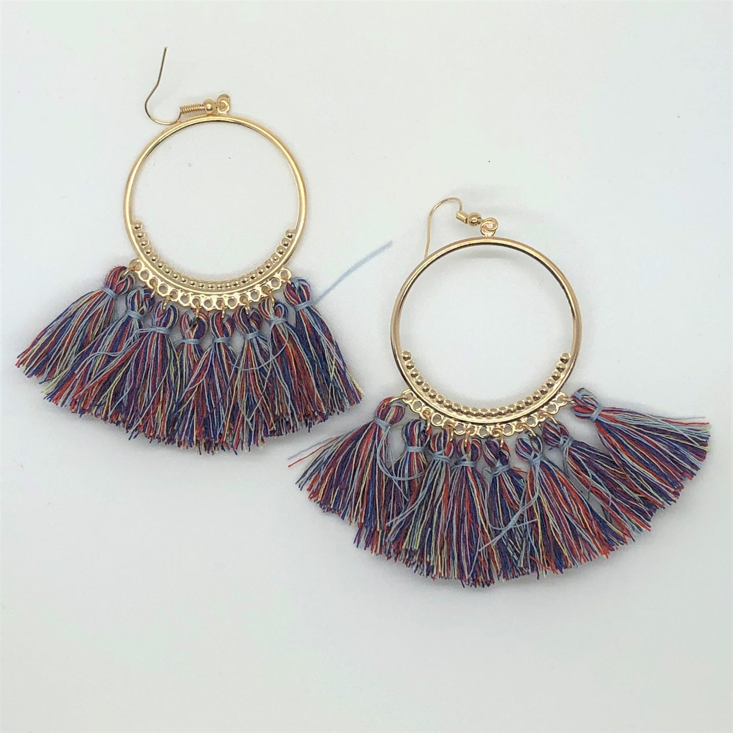 Eight is Enough Fringe Earrings