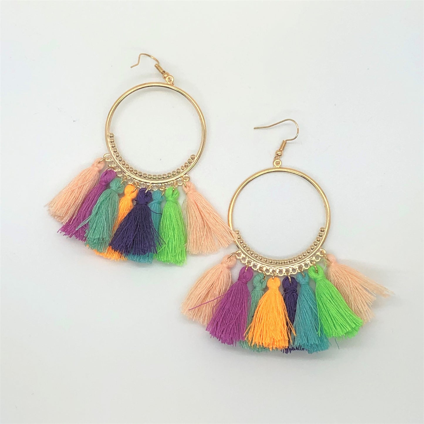 Eight is Enough Fringe Earrings