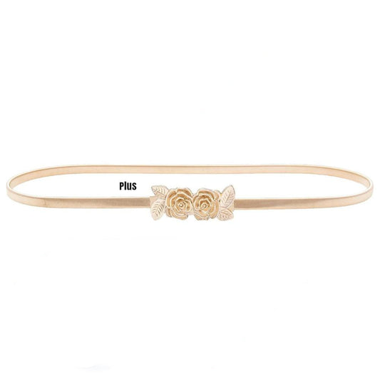 Skinny Metal Stretch Belts